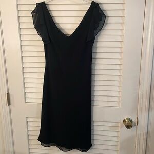 S.L FASHION Petite Black Dress